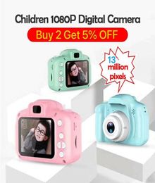 2020 Selling Kids Camera Children Mini Digital Camera Cute Cartoon Cam 8MP SLR Camera Toys for Birthday Gift 2 Inch2003787