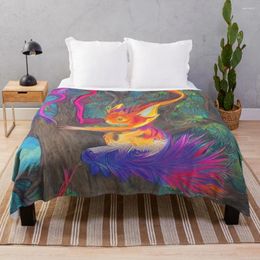 Blankets Forest Spirit X Sofa Anime Bedding Bohemian Throw Blanket