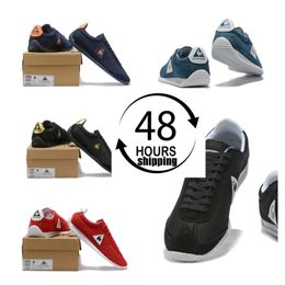 2024 Outdoor Designer Shoes LE COQ Casual shoes Sneakers Running Shoes Women Men Soft 36-44 size black white blue yellow free shipping Classic French