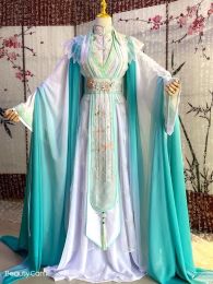 Tian Guan Ci Fu Shi Qingxuan Anime Cosplay Ancient-Costume Men Women's Han Chinese Clothing Chinese Hanfu Christmas Outfits Full