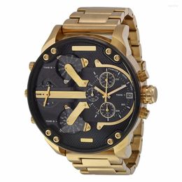 Wristwatches Men's Fashion Luxury Watch Stainless Steel Sport Analogue Quartz Mens 2024 Reloj Hombre