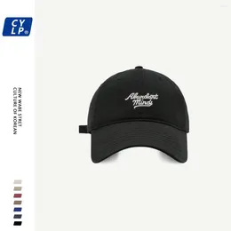 Ball Caps Hat Female Street Casual Baseball Cap Men Spring And Summer Korean Style Couple Letters Embroidery Soft Peaked