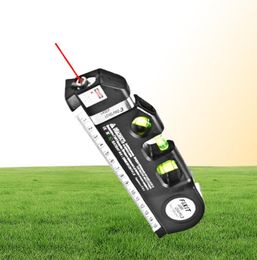 Multipurpose Laser Level Construction Tools 8FT Aligner Standard Horizon Vertical Cross Metric Ruler Measure3407728