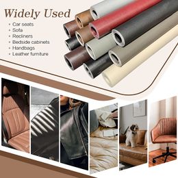 Self Adhesive Leather Repair Tape for Sofa Bag Seats Tabel Jackets Furniture Shoes Leather Upholstery Fabric Patch 152x7.6cm