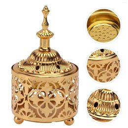 Candle Holders Tibetan Burner Holder For Sticks Cones Coils Metal Chinese Home Fragrance Accessories Yoga Spa Ceramic Decor