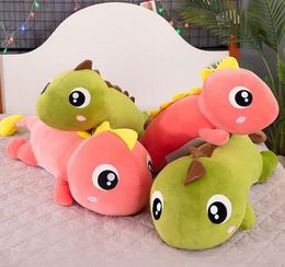 5070cm Big Eyes Dinosaur Plush Toy Stuffed Cute Dragon Doll Soft Cartoon Animal Sleeping Pillow Kid Girl Birthday Gifts5946245