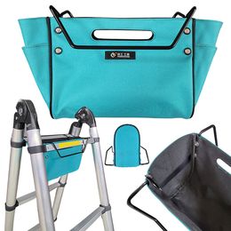 Larger Capacity Ladder Bag Portable Foldable Tool Bag Compact & Versatile Tool Organizes Waterproof Tools Storage Bag for Worker