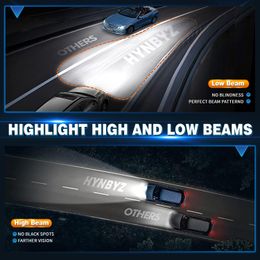 HYNBYZJ 480W H7 H4 Led Lamp Double Copper Tube 6000K Led Lights For Car H1 H11 H13 HB3 9005 HB4 9006 9012 9007Led Headlight Bulb