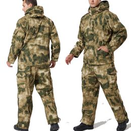 -24°F G8 3 In 1 Winter Military Tactical Jackets Hoodie Detachable Fleece US Camo Suits Windbreaker Pants Multi Pocket Winter