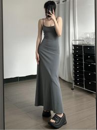Casual Dresses Shemoda High-Waist Slim Looking Strap Dress