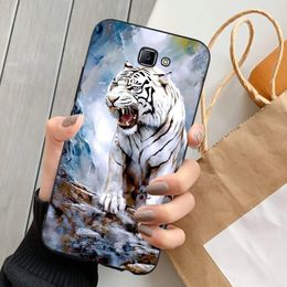 White Tiger Animal Phone Case For Samsung J 7 Plus 7core J7 Neo J6 Plus Prime J6 J4 J5 Mobile Cover