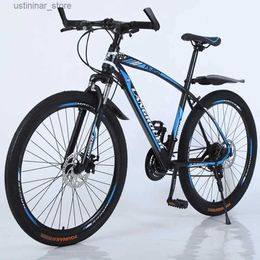 Bikes Ride-Ons 26 Inch MTB Mountain Bike 21 24 Speed Outdoor cycling Fitness cross-country Bicycle L47