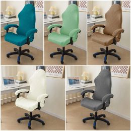 Office Chair Cover Seat Covers for Gaming Chair Cover Jacquard Elastic Computer Chair Slipcover Armchair Protector Seat Covers