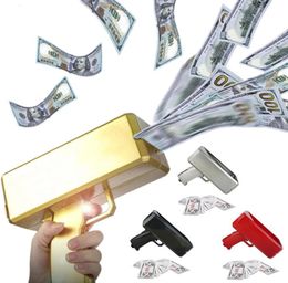 Banknote Gun Make It Rain Money Cash Spray Cannon Gun Toy Bills Game Outdoor Family Funny Party Gifts For Kids5155537