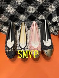 Slippers Xiaoxiangfeng Pearl Shoes Baotou Color Matching Shallow-mouthed Pointed Flat With Back Empty Sandals Female