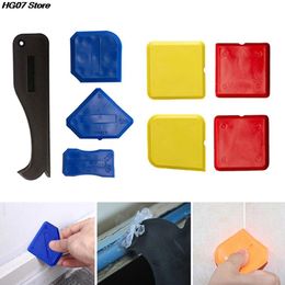 New 4Pcs/set Window Door Sealant Spreader Caulking Tool Kit Spatula Scraper Cement Caulk Removal Tool Finishing Sealant Grout