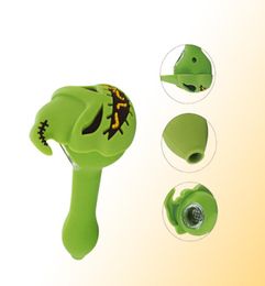 46039039 hand pipe smoking pipes silicone pipestem Oogie Boogie Man cigarette holder6600106