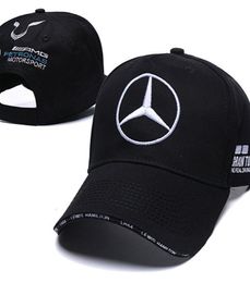 Cap Mercedes Benz embroidered duck tongue car Baseball outdoor sports sunshade leisure F1 racing7604909