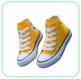 Shoes For Girl Baby Sneakers New Spring 2019 Fashion High Top Canvas Toddler Boy Shoe Kids Classic Canvas Shoes 655716323