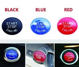 Car Engine Start Stop Switch Button Replace Cover Fit For BMW 1 3 5 7 F10 F25 F15 F25 F30 F48 E60 E70 E71 E90 E92 E93 X1 X3 X4 X5 1345785