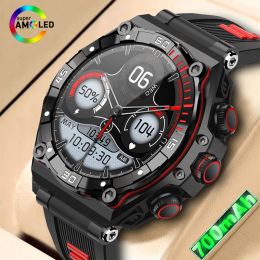 Watches 2023 Smart Watch Men 1.43" 466*466 AMOLED HD Screen IP68 Waterproof 700mAh Battery Ultra Long Standby Bluetooth Call Smartwatch
