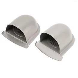 Storage Bags Exhaust Vent Cover Wall Rain Proof Stainless Steel For Dryer