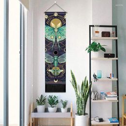 Tapestries Mandala Butterfly Phase Wall Hanging Tapestry Cotton Sun Moon Macrame Tassel Living Room Office Blanket Decor