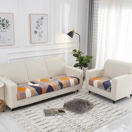 Chair Covers Furniture Protective Cover Sofa Cushion Elastic Solid Color Jacquard Thickened Corner