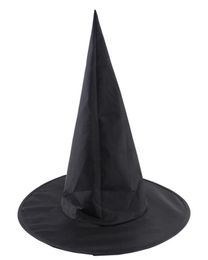 Halloween Costumes Witch Hat Masquerade Wizard Black Spire Hat Witch Costume Accessory Cosplay Party Fancy Dress Decor JK1909XB6527847