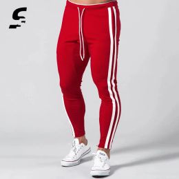 Pants Men Jogging Pants Striped Sweatpants Running Trainning Casual Long Pants Fitness Autumn Training Gym Workout Trousers Sportswear