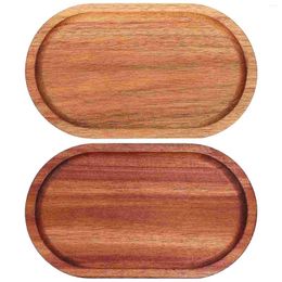 Dinnerware Sets 2 Pcs Serving Tray Jewelry Wooden Pallets Trays Kitchen Counter Platters Small Cheese