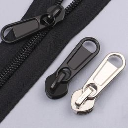 10PCS Replacement Metal Zip Detachable DIY Sewing Sewing Accessories Zipper Sliders Head Backpacks Purses Repair