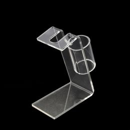 1pcs Acrylic Tattoo Pen Machine Transparent Display Holder Tattoo Stand Supply Rack Tray Rest Organzier for Tattooist