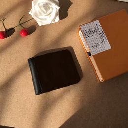 ファッションの真新しい女性財布キャンバスレザーカードホルダーメンズカードホルダーコイン財布オリジナルボックストートバッグC164無料の送料財布高品質