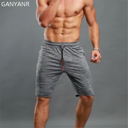 Pants GANYANR Brand Running Shorts Men Basketball Gym Sport Short Pants Athletic Tennis Volleyball Crossfit Training Soccer Football