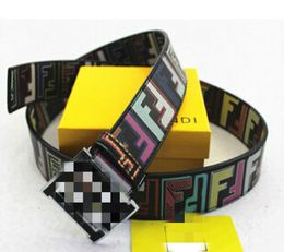 Wholes new belt men women leather belts soft leather belt high quality solid metal buckle fashion printing luxary belt A12F27798058