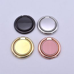 Mirror ring mobile phone holder creative magnet magnetic car metal cute ring buckle new model