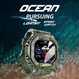 Watches LOKMAT Sport Smart Watch Waterproof pedometers Message Reminder Bluetooth Outdoor swimming men smartwatch for ios Android phone