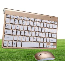 2020 New Arrival Ultra-Slim Wireless Keyboard and Mouse Combo Computer Accessories Game Controler For Mac PC Windows Android268y9263117