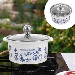 Double Boilers Pot With Lid Chafing Dish Induction Cooker Stainless Steel Individual