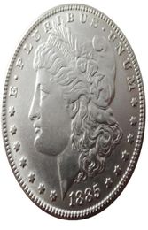 90 Silver US Morgan Dollar 1885PSOCC NEWOLD COLOR Craft Copy Coin Brass Ornaments home decoration accessories5818465