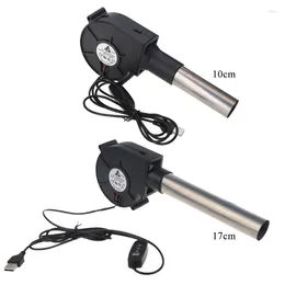 Tools 5V USB Plug Blower Grill BBQ Fan Portable Barbeque Air For Outdoor Barbecue Bellow Camping Hiking