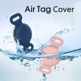 Silicone Case For Apple Airtag Case Dog Cat Collar Colorful Pet Anti-loss Locator Tracker Protective Cover Airtags Accessories