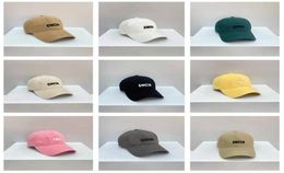 2022 High Quality Street Caps Fashion Baseball hats Mens Womens Sports Caps 16 Colours Forward Cap Casquette Adjustable Fit Hat5954176