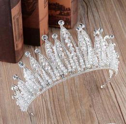 Wedding Dress Party Accessories Bridal headpieces Designer Crowns Baroque Diamond Crystals Women039s Fashion Headbands Birthday5026418