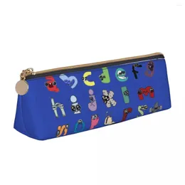 Alphabet Lore Pencil Case Funny Cartoon Cool Boy Girl Retro Pouch Design School Cases Stationery Birthday Present