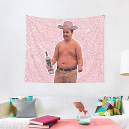 Tapestries Gibby Pink Whitney Tapestry Decorations For Your Bedroom Home Room Aesthetic