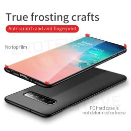 S10 Plus Case ZROTEVE Ultra Slim Hard PC Matte Cover For Samsung Galaxy S10 E S10E S8 S9 Plus S 10 9 8 Shockproof Phone Cases