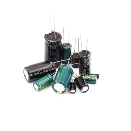 50V High Frequency Aluminum Electrolytic Capacitor 0.1UF 1UF 2.2F 3.3UF 4.7UF 10UF 22UF 33UF 47UF 100UF 220UF 330UF 470UF 680UF