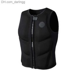 Life Vest Buoy Life vest professional life jacket surfing vest chloroprene rubber adult compact vest impact protectionQ240412